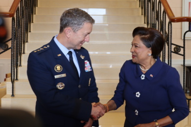 Trinidad PM and senior US military official hold ‘excellent’ talks