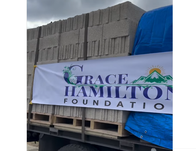 Spice donates building supplies to Bethel Town