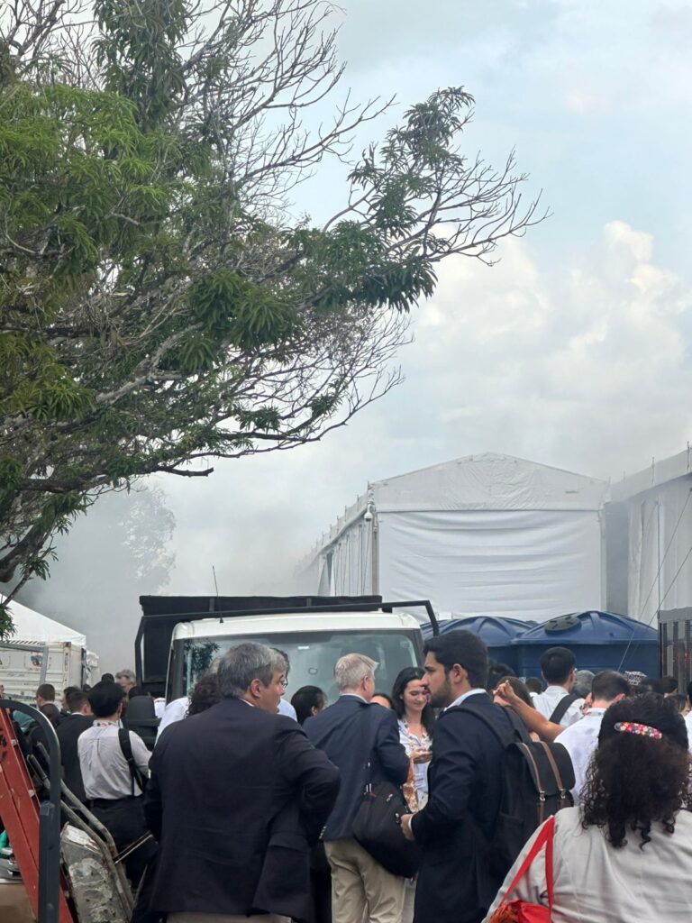 Fire triggers evacuation at COP30 venue in Brazil; Jamaican delegation safe