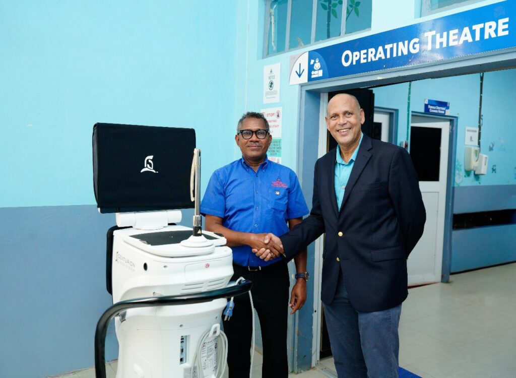$17 million cataract machine donated to Bustamante Hospital for Children
