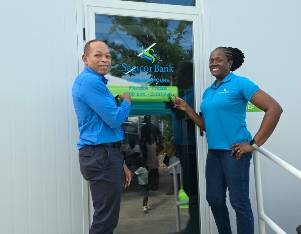Sagicor Bank reopens in storm-hit Black River