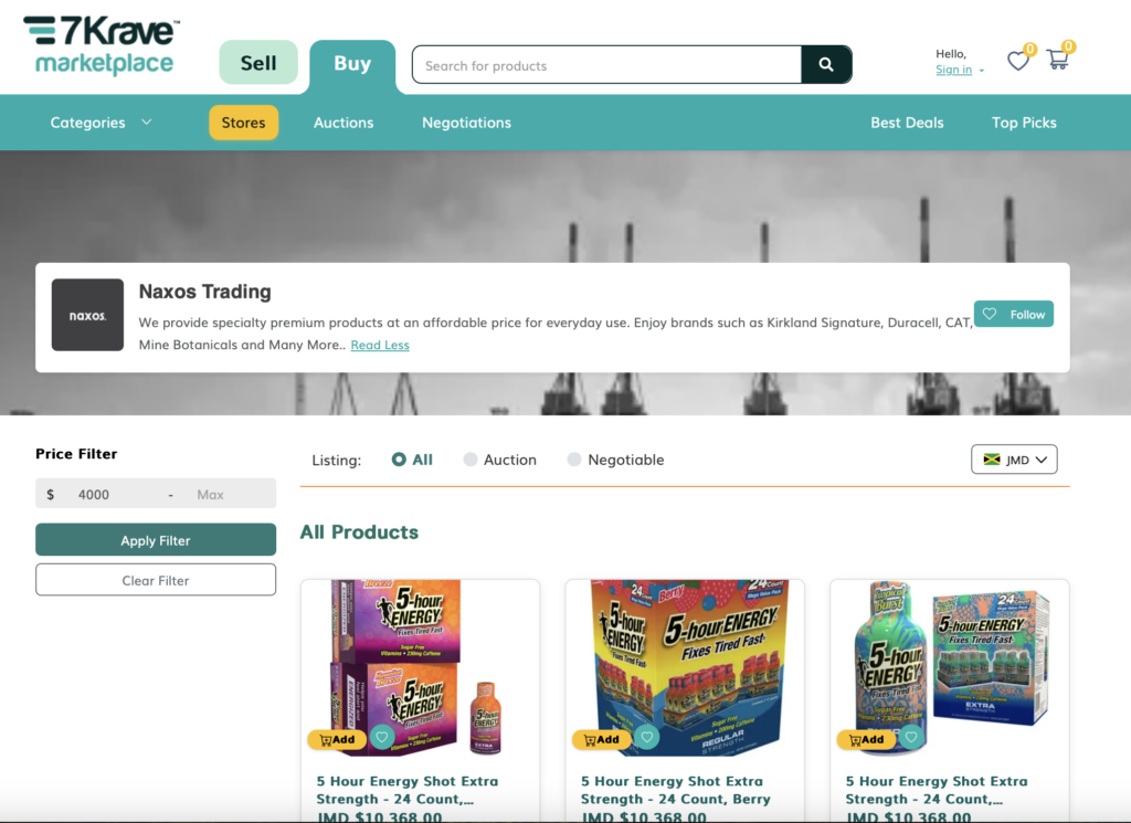 Naxos Trading brings quality, affordable products to Jamaica’s digital marketplace