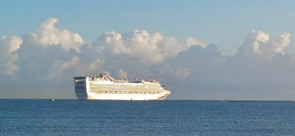 Cruise tourism resumes sailing in Falmouth