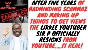 ‘My mission is done’: Popular crime vlogger Sir P says he’s signing off