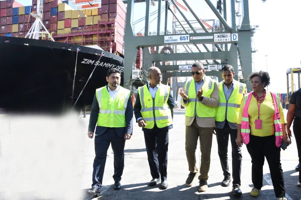 Big logistics boost as two super cranes pressed into service at Kingston Freeport