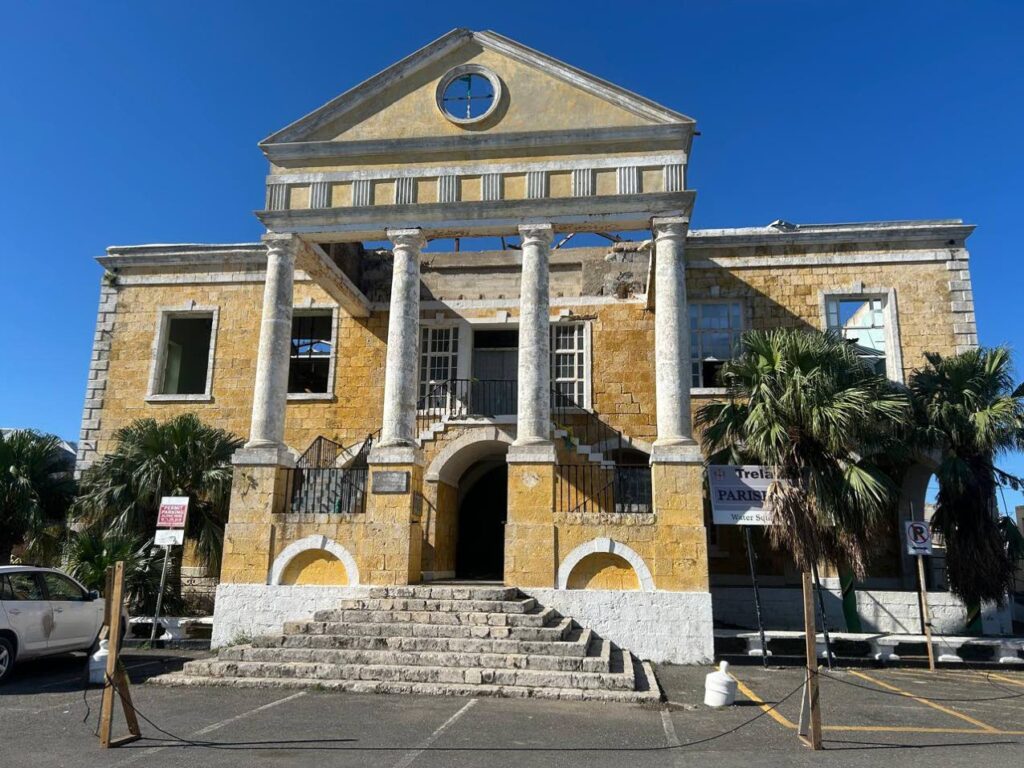 Falmouth rising from ruins