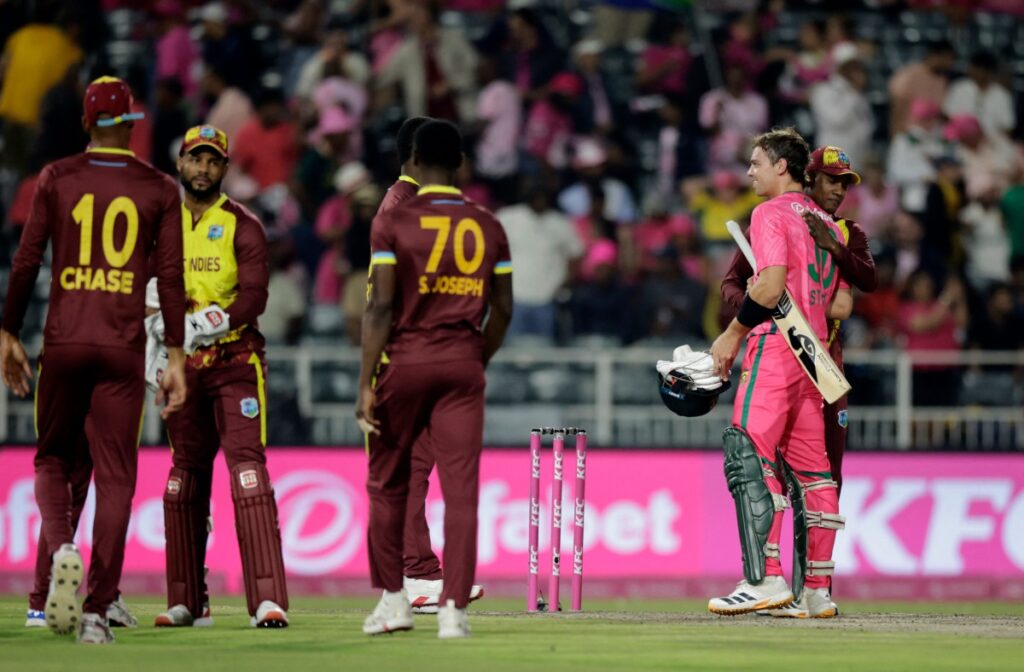 West Indies ‘tick boxes’ in shortened T20 against South Africa