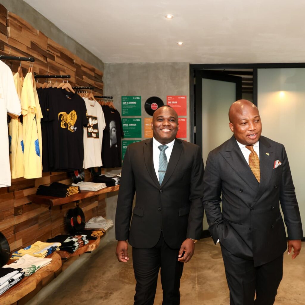 Ghanaian foreign minister visits Bob Marley Museum as he wraps up working visit to Jamaica