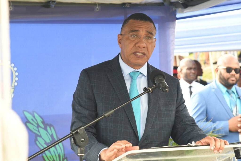 Treat Jamaicans with fairness, PM urges new cops