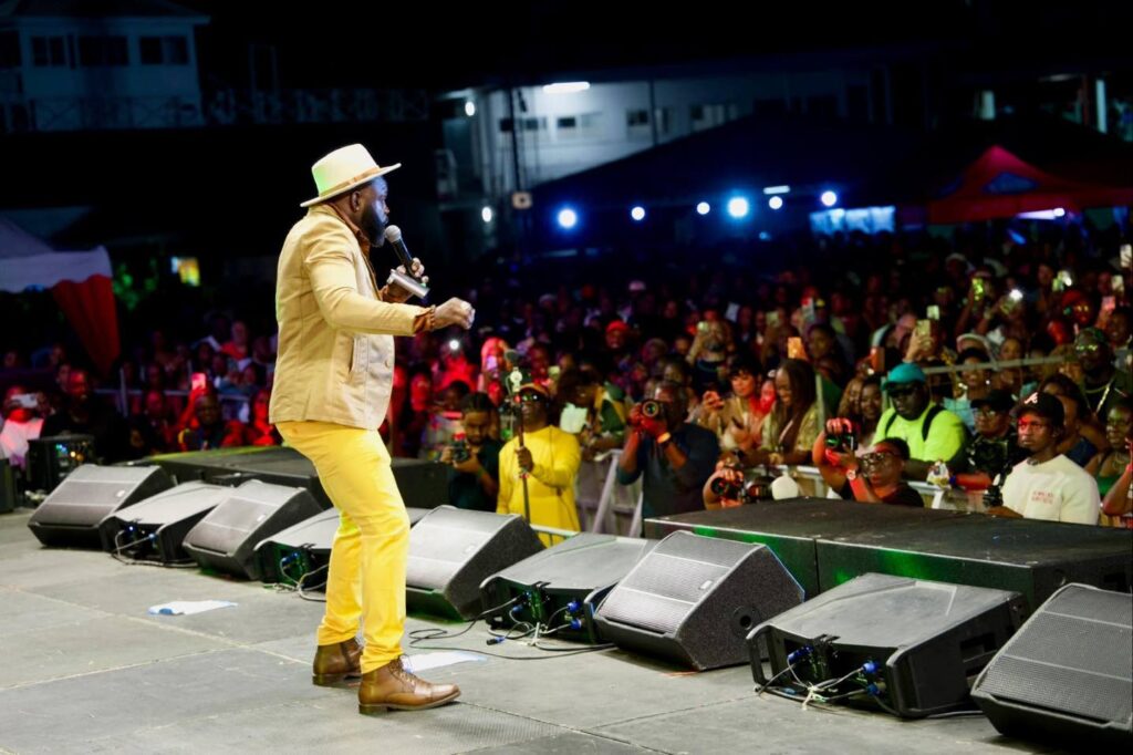 Rum Boss creates stir onstage with Gramps Morgan