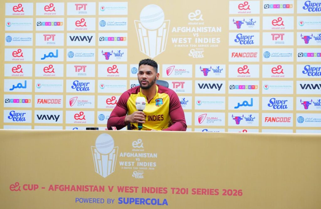 King notes ‘important’ Afghanistan series as Windies fine-tune for T20 W’Cup