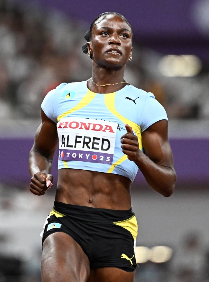 Happy for you, Miss Julien Alfred, keep making St Lucia, Jamaica proud