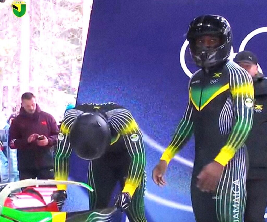 Jamaica’s two-man bobsled team fail to advance to fourth round