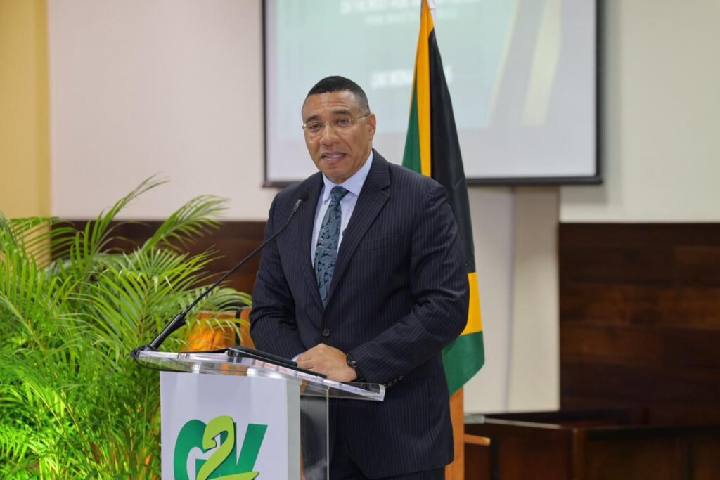 Holness urges young Jamaicans to modernise public sector