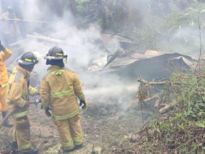 Fire In Spring Man left homeless following fire in Spring Mount - Jamaica Observer