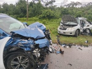 Two feared dead in Trelawny crash