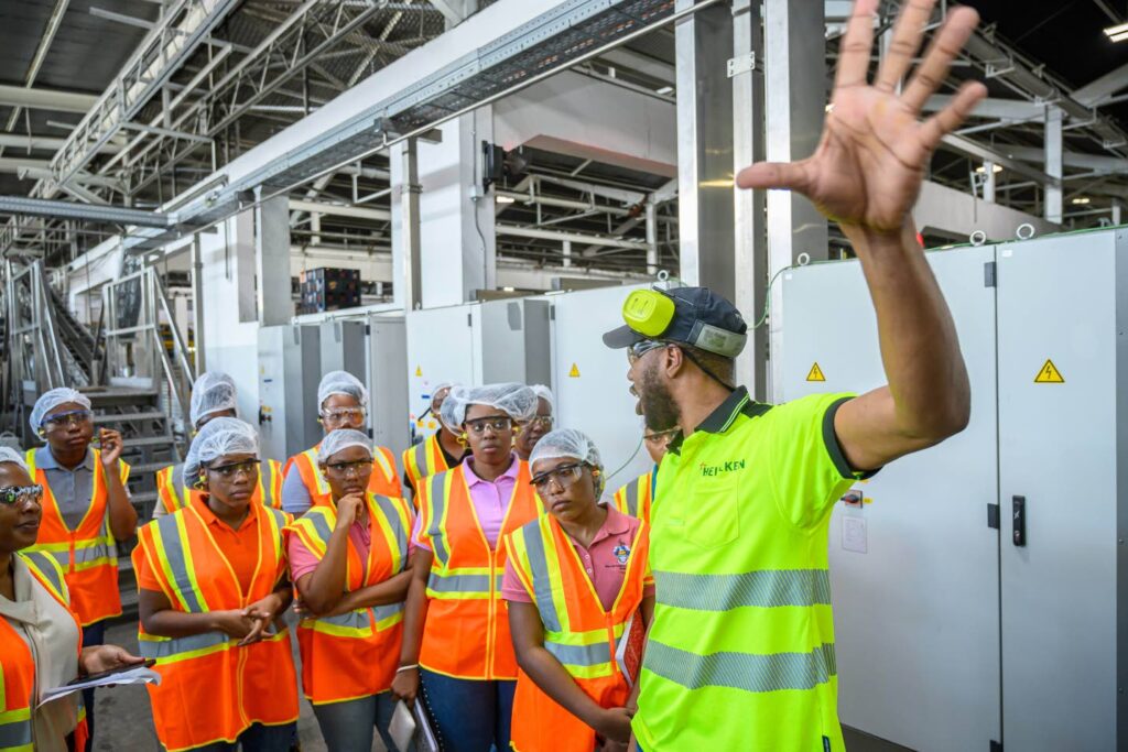 Nursing students get hands-on experience in health promotion at Red Stripe