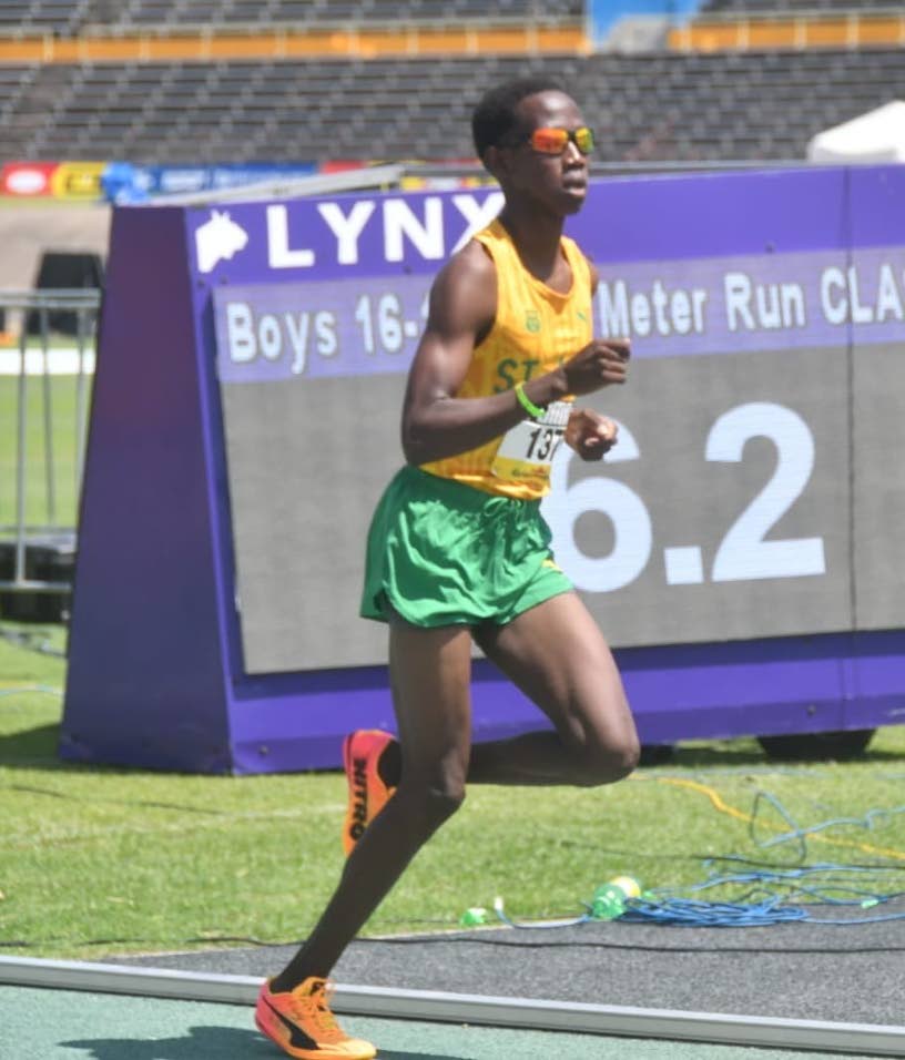St Jago’s Achua blends Kenyan distance-running roots with Jamaican speed