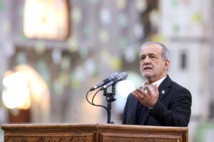 President says Iran still at negotiating table after attacks on Israel halted