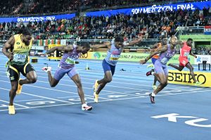 Kishane Thompson takes silver in 60m final at World Indoors