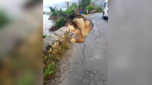 NWA begins paving of temporary bypass after breakaway in Belmont, Westmoreland