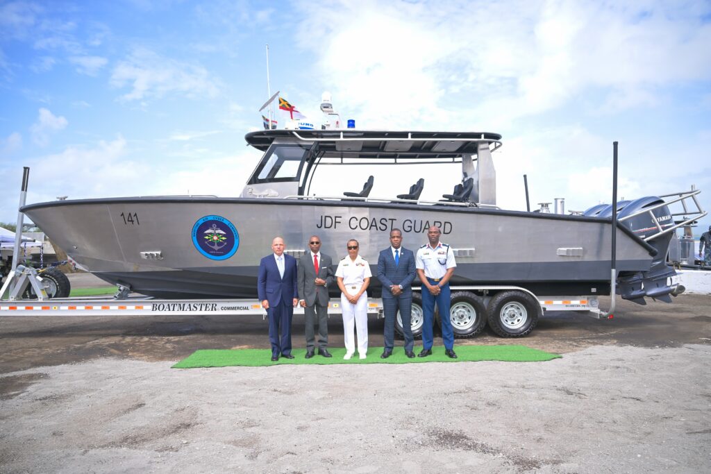 JDF coast guards receive four high-speed surface interceptor vessels