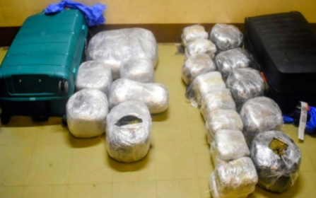 Jamaican arrested after 60 pounds of marijuana seized at Antiguan airport