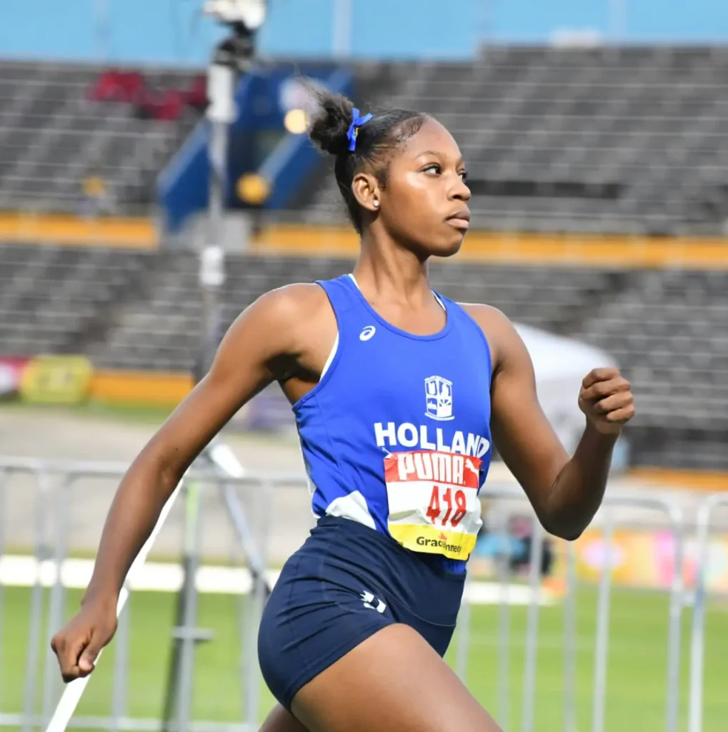Holland High’s Shanoya Douglas and Wolmer’s Girls’ Natrece East remained on course for their respective sprint doubles after the conclusion of semi-finals Friday at the ISSA/GraceKennedy Boys and Girls Athletic Championship at the national stadium.
