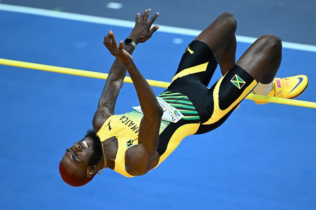 Jamaica’s Richards repeats as world indoors high jump bronze medallist