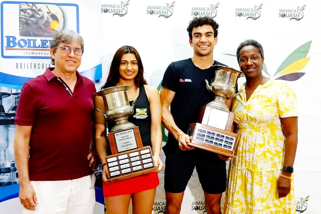 Trehan, Walker crowned champions of All-Jamaica Squash