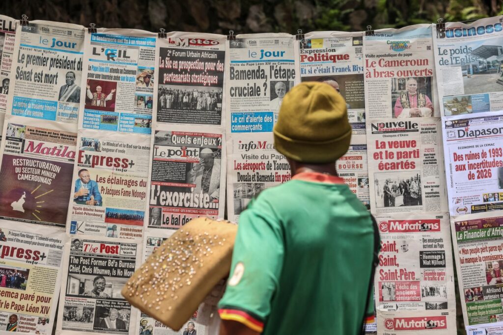 Pope condemns ‘endless cycle’ of death in ‘bloodstained’ Cameroon region
