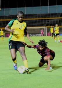Shaw’s hat-trick leads Reggae Girlz to 4-0 win over Antigua and Barbuda