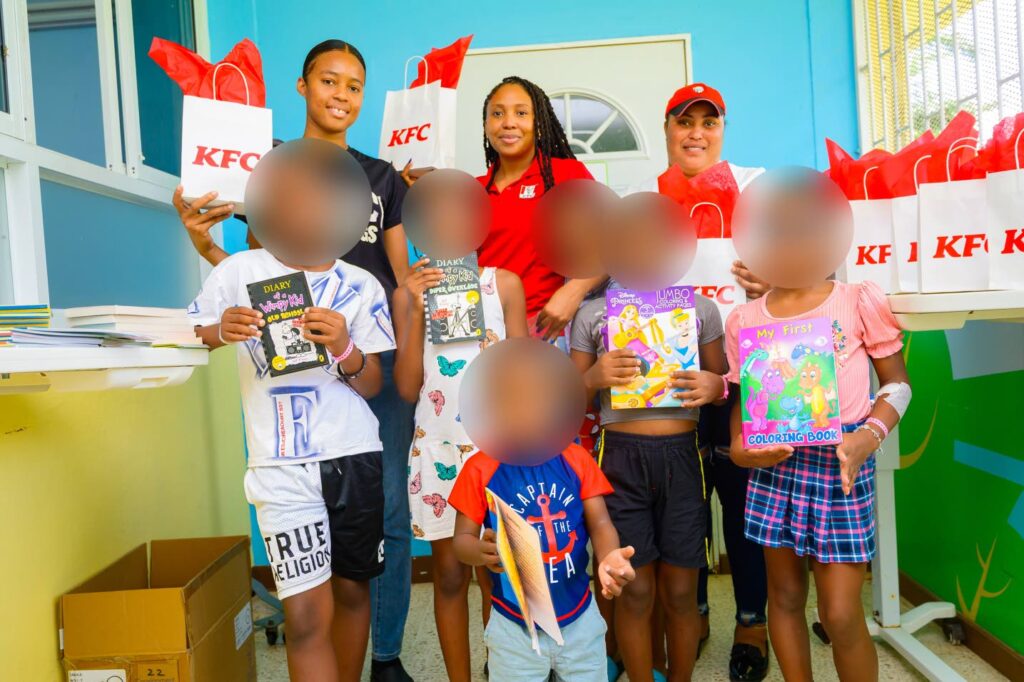 Children at St Ann’s Bay Hospital, Tarrant Primary get love from KFC Jamaica