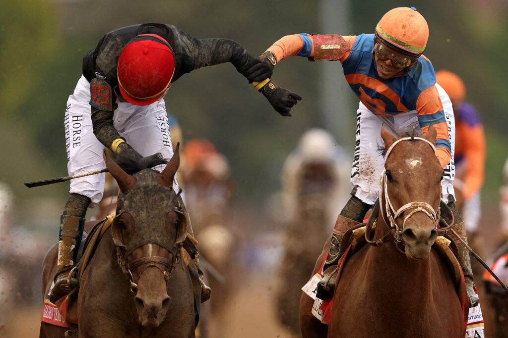 Golden Tempo wins Kentucky Derby in historic triumph for trainer DeVaux