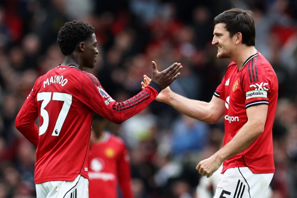 LONDON, United Kingdom  (AFP) —Manchester United secured Champions League football next season as Kobbie Mainoo's strike earned a thrilling 3-2 victory over old rivals Liverpool on Sunday.