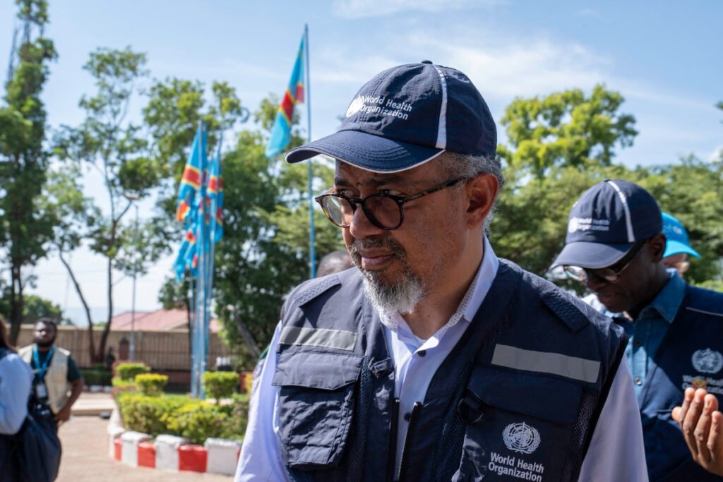 WHO chief arrives at epicentre of DRC’s Ebola outbreak