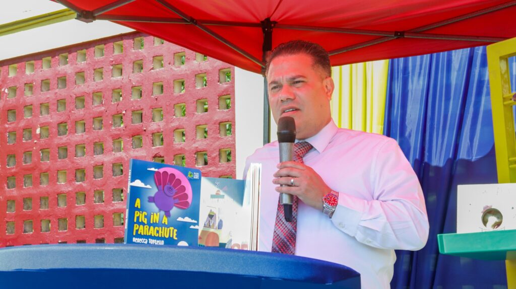 St Ann MP launches “Books for Babies” initiative at early childhood institution in his constituency