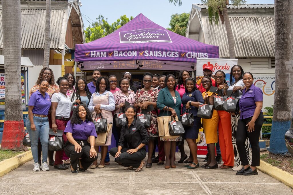 CB Foods’ Pork Store marks Teachers’ Day with smoked-meat packs for Jamaica House Basic School staff