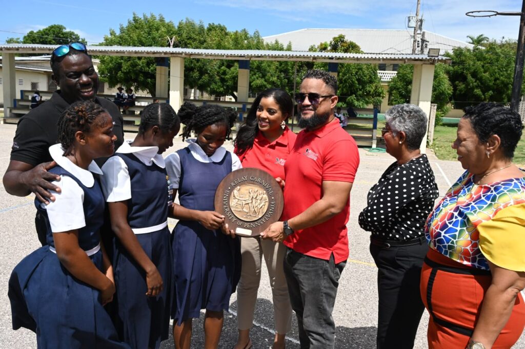 Express Canteen donated $500,000 to Convent of Mercy Academy 'Alpha' to assist the school’s track and field team with travel expenses to the 2026 Penn Relays at Franklin Field in Pennsylvania.