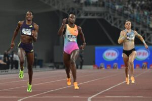 New NR for Rajindra Campbell as Shericka Jackson dominates again in 200m