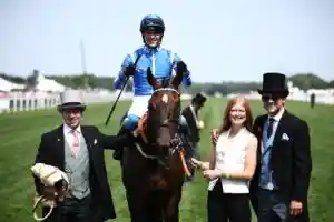 Sun shines on jockey Lee at Royal Ascot