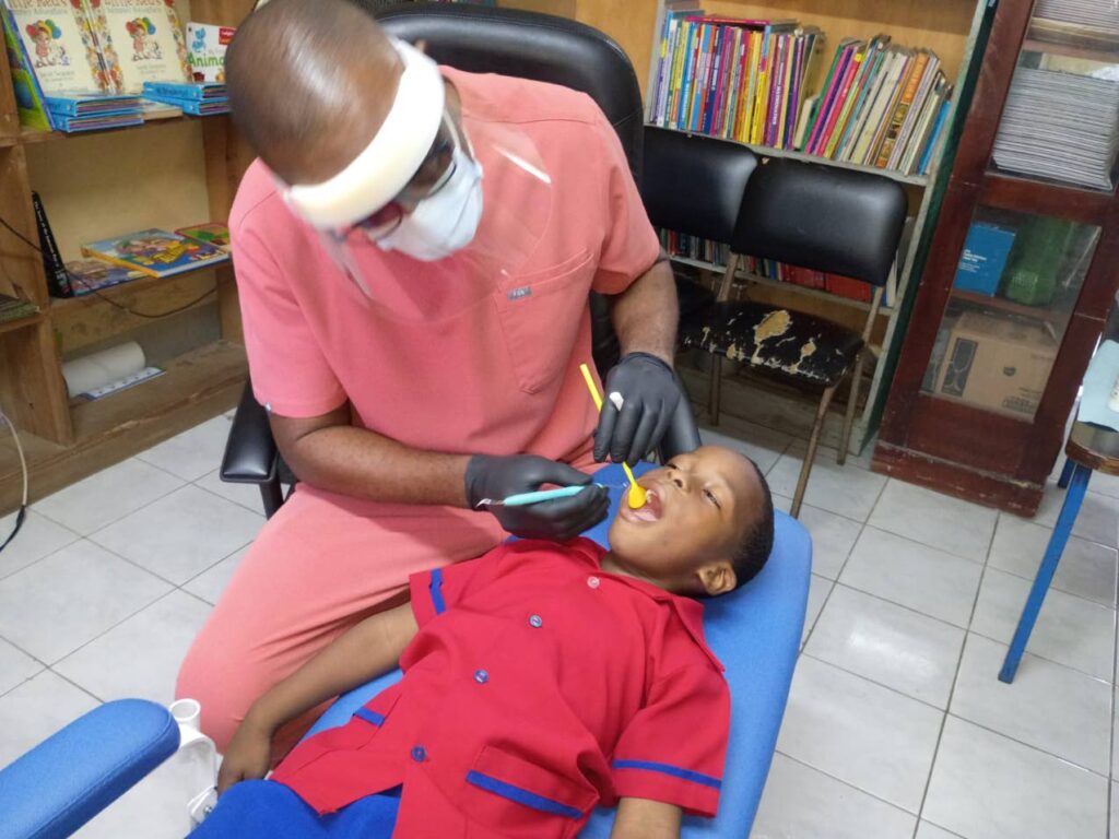 Wide Smiles for 25 infant school students