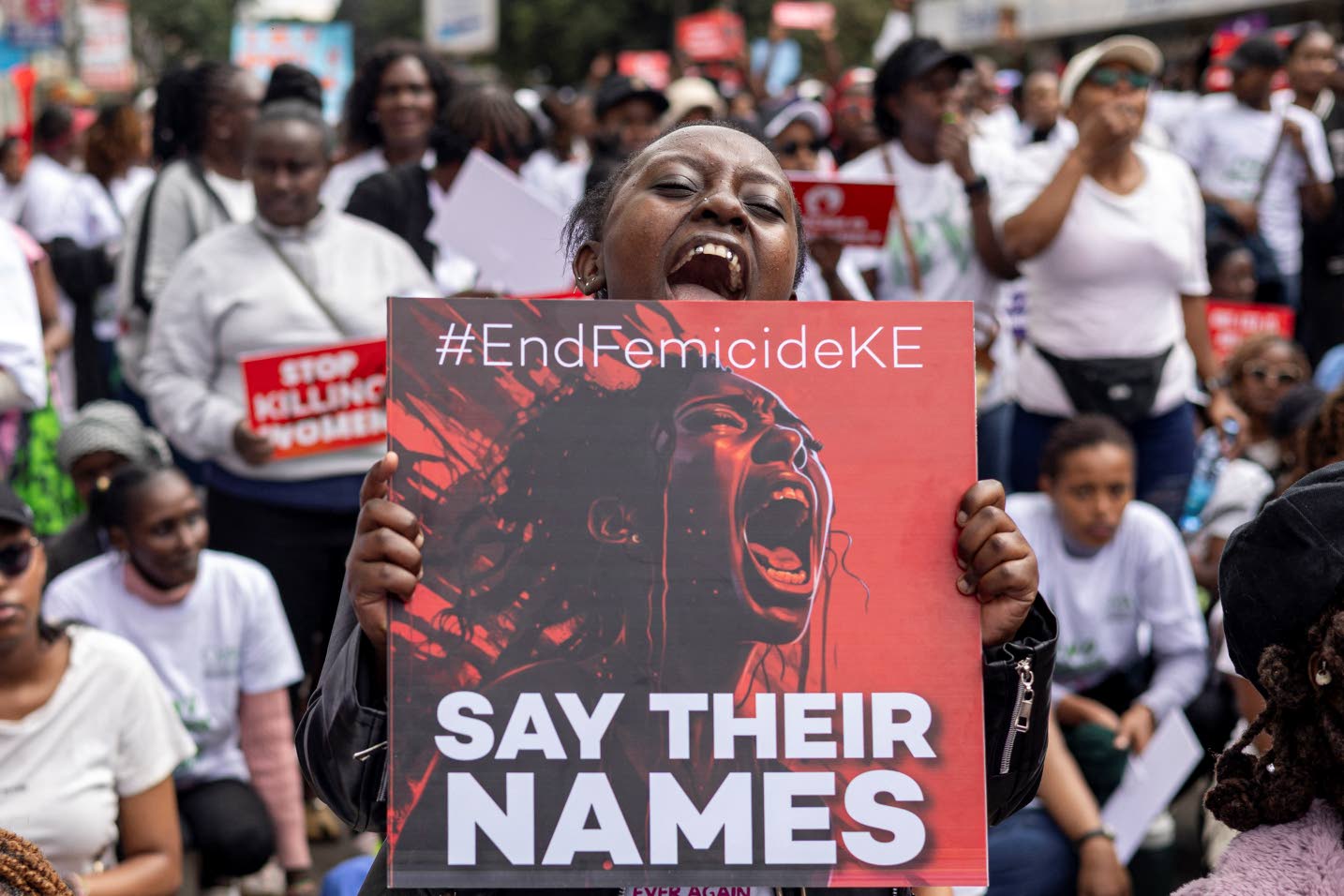 ‘Stop killing women' — Kenyans protest femicide scourge