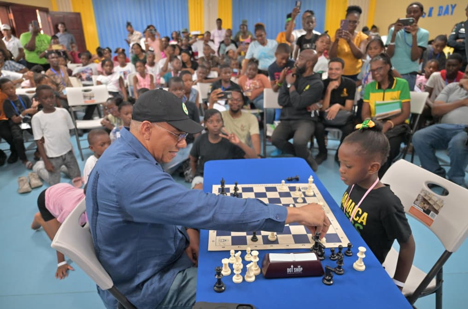 The next generation of Jamaican chess talent was on full dis
