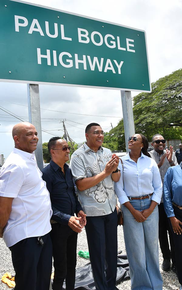 Paul Bogle Highway ushers in new era for St Thomas, says Holness