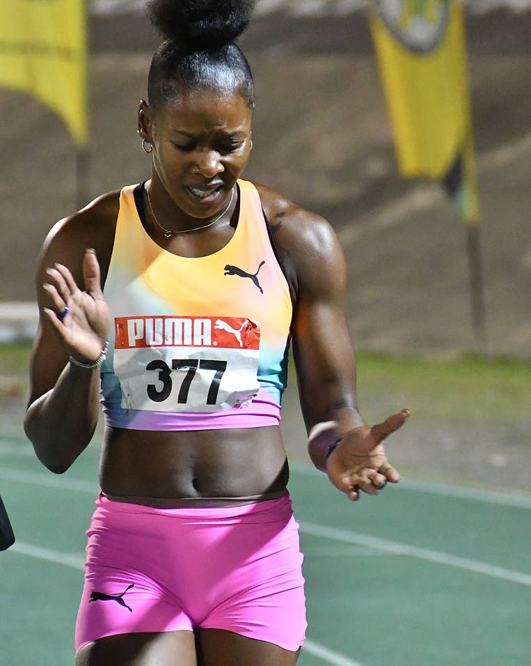 Shericka Jackson pulls up, falls in 200m at Lausanne Diamond League