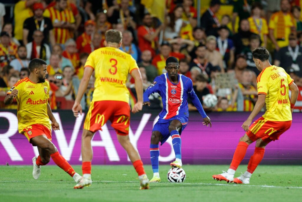 PSG beaten by Lens in French Champions’ Trophy