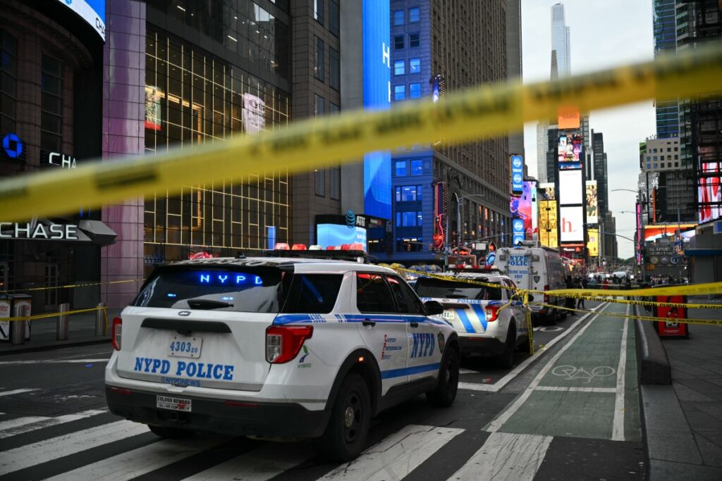 Two dead after stabbing in New York’s Times Square
