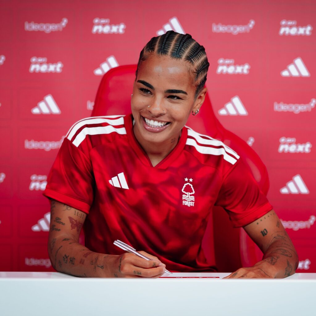 Reggae Girl Shania Hayles signs one-year deal with Nottingham Forest