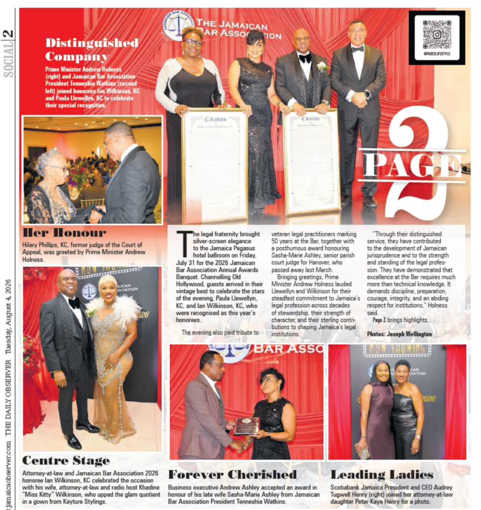 Tuesday August 4, 2026 - Jamaica Observer